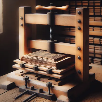 пресс книжка