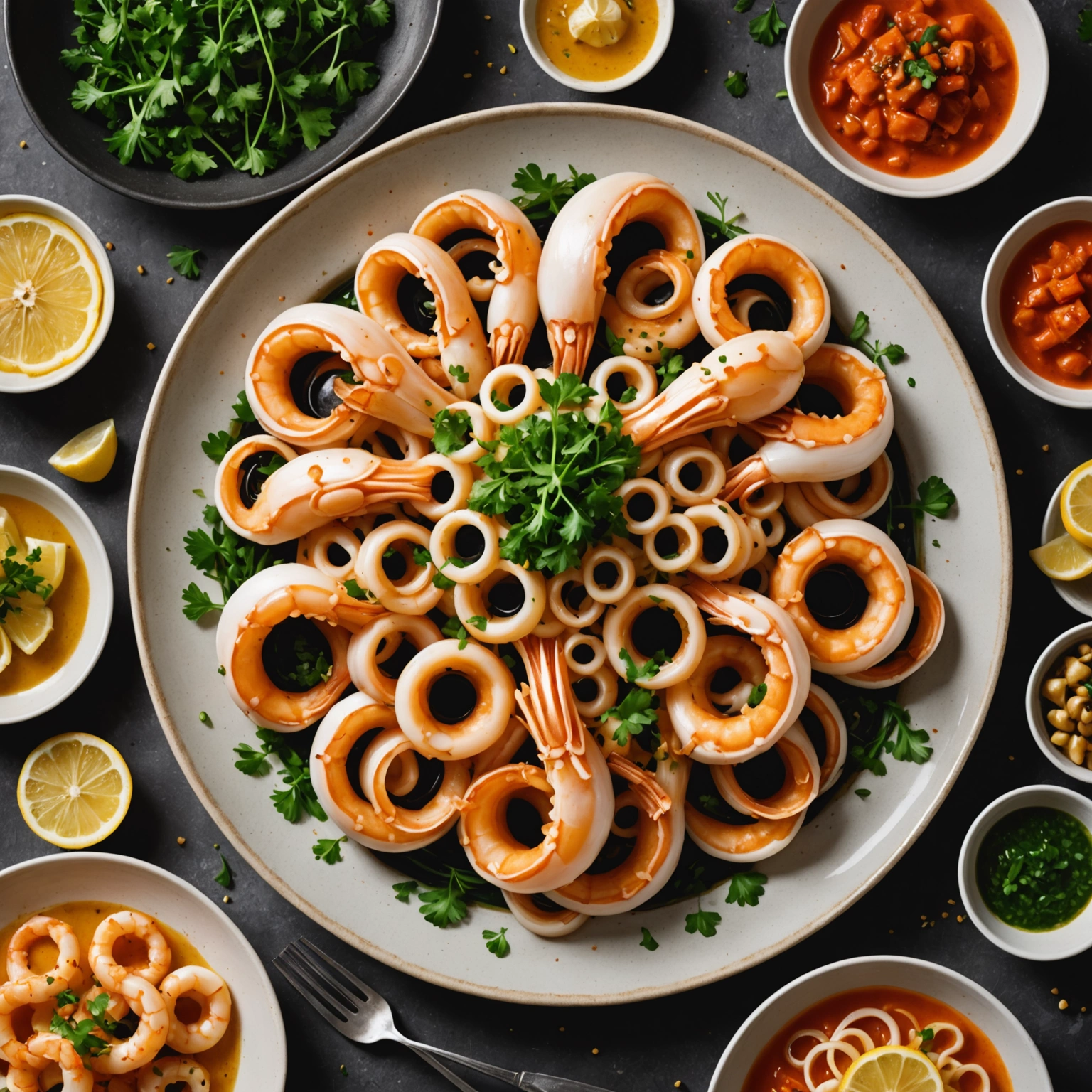 Основные блюда: как приготовить вкусные кальмары в духовке