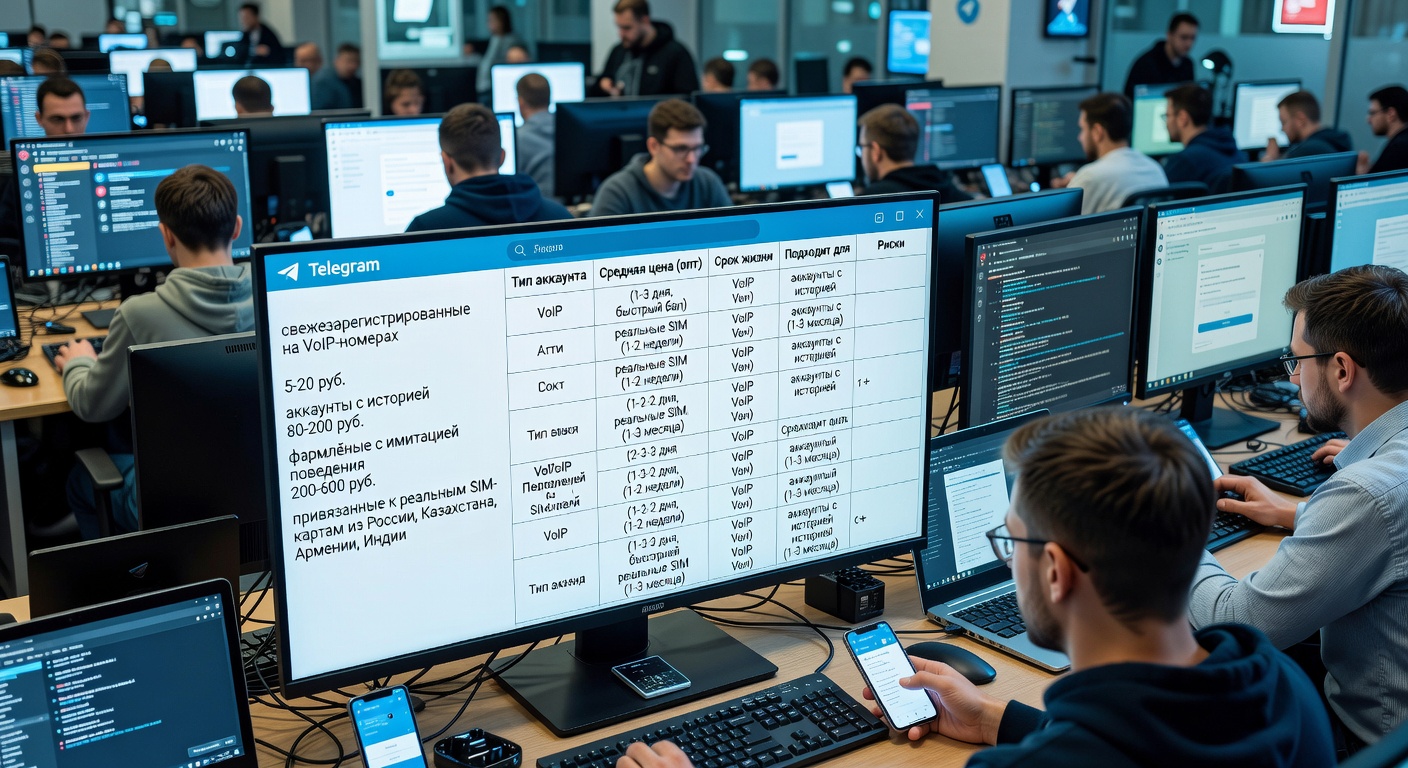 Пошаговая инструкция покупки аккаунтов в Telegram оптом с доставкой