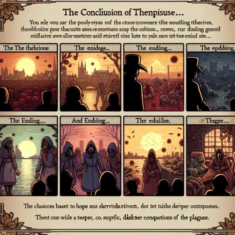 Повествование и концовки в игре «A Plague Tale: Requiem»