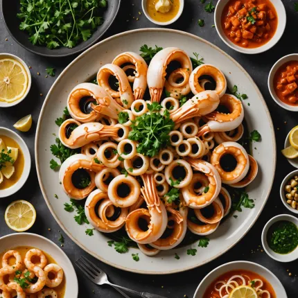 Основные блюда: как приготовить вкусные кальмары в духовке